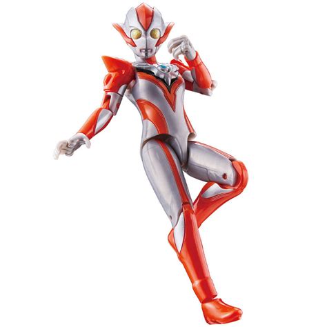 Ultraman R B Ultra Action Figure Ultrawoman Grigio Official Images