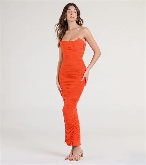 Peach Formal Dresses & Windsor