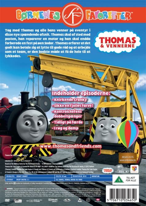 Image - CreakyCrankyDanishDVDbackcover.jpg - Thomas the Tank Engine Wikia