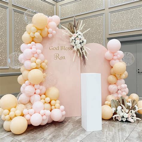 Buy Ackybuppy Nude Balloon Garland Arch Kit 85 Pcs 18 Inch 12 Inch 5 Inch Blush Party