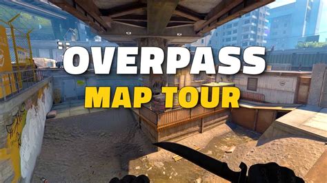 CS2 OVERPASS MAP WALKTHROUGH YouTube