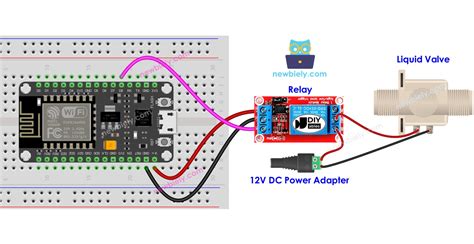 ESP8266 Water Liquid Valve ESP8266 Tutorial