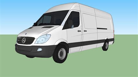 Mercedes Benz Sprinter 313 2010 LWB 3D Warehouse