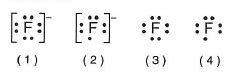 Which Lewis Dot Diagram Represents A Fluoride Ion