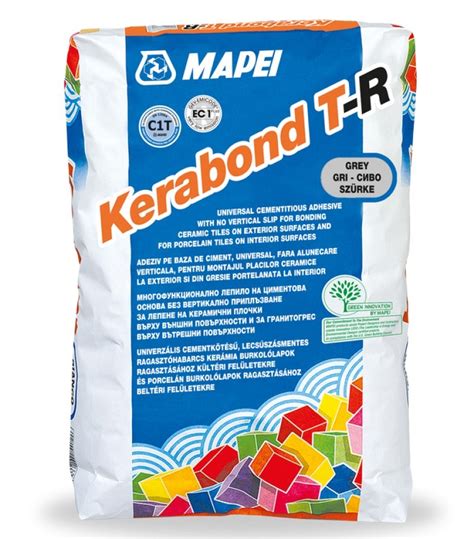 Лепило Mapei Керабонд T-R сив 25кг. | hikovi.bg