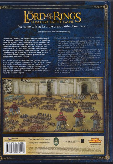 The Lord of the Rings: War of the Ring (English) | Miniset.net ...