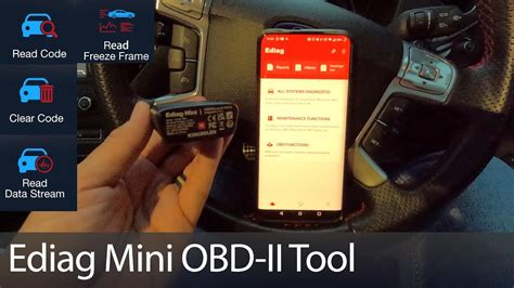 SDG 309 Kingbolen Ediag Mini OBD II Bluetooth Diagnostic Dongle YouTube