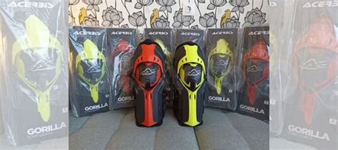 Наколенники acerbis gorilla knee эндуро купить в Москве | Авито