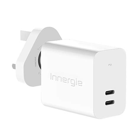 Innergie C3 Duo 30W USB C PD 3 0 PPS QC 4 0 Fast Charge Wall Charger