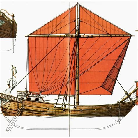 Roman Trade Ship Model Plans