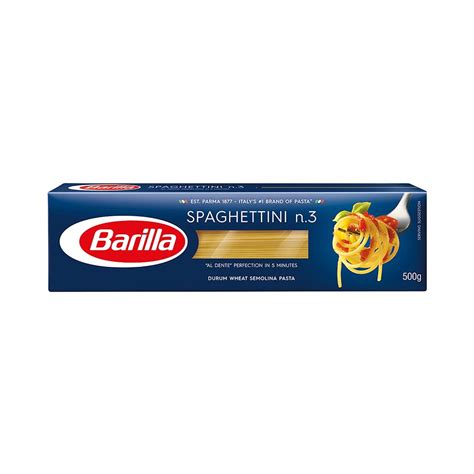 Mì Spaghetti Barilla N3 500g Đặt Hàng Coop Online