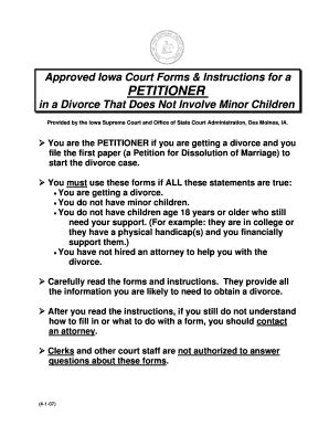 Iowa Courts Online Forms - Fill and Sign Printable Template Online