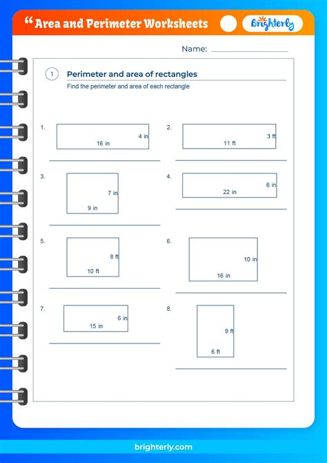 Area And Perimeter Worksheets - Worksheets Day