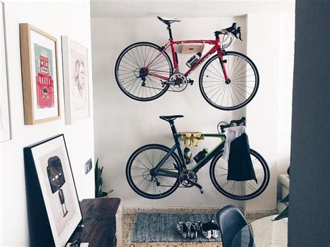 Wooden Bike Rack Wall Mounted Hook Bike Shelf Bike Wall Etsy