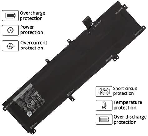 9-Cell Dell Xps 15 9530 Battery |91Wh,11.1V Dell Xps 15 9530 Laptop Battery