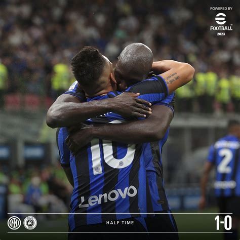 Inter On Twitter Finisce Il Primo Tempo InterSpezia 1 0 35