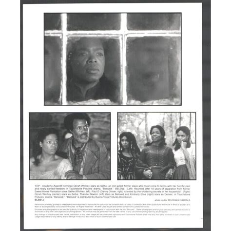 Beloved 8x10 Movie Still Kimberly Elise Thandie Newton Oprah Winfrey ...