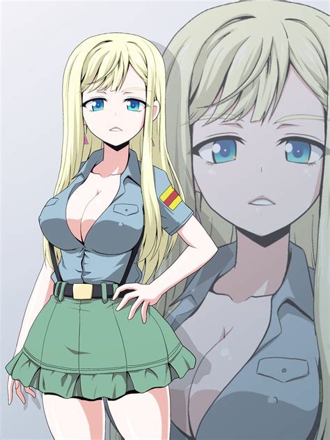 Gigi Andalusia Girls Und Panzer And 2 More Drawn By Kamishima Kanon