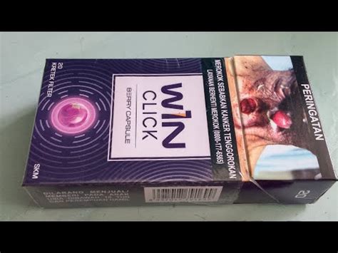 Review Rokok Win Click Berry Capsule Menthol Nya Nyess Banget