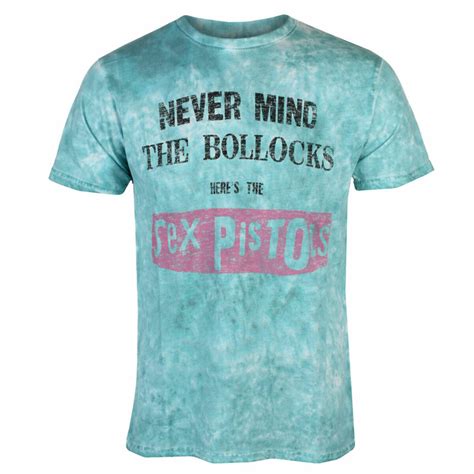 tričko pánské Sex Pistols NMTB Distressed BLUE ROCK OFF SPTS34MDD Metalshop cz
