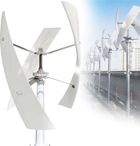 AALGO Vertikale Windturbinegenerator 5000W/9000W 3 Klingen ...