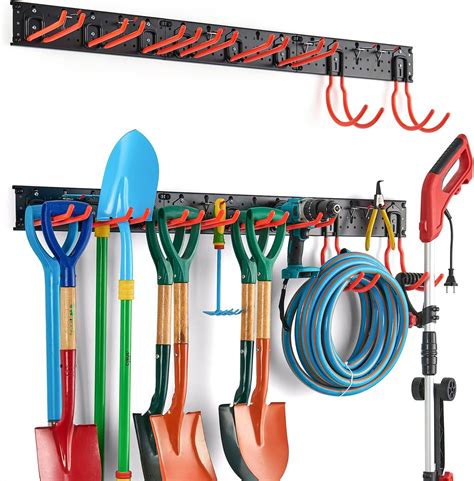 Ultrawall Multi Storage Garage Hooks Utility Rack With Multiple