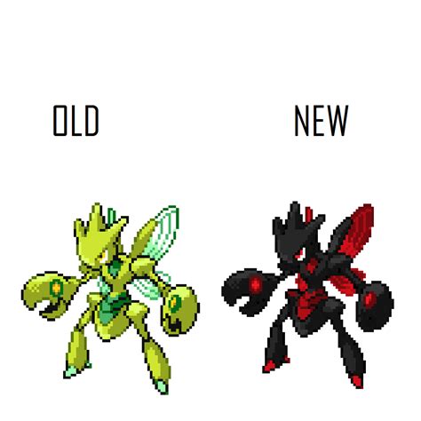 New Shiny Scizor Sprite [Sprite Change 2#] by OfficialY2K on DeviantArt