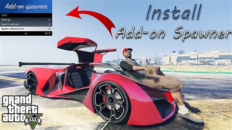 Install Add On Vehicle Spawner In GTA 5 GTAV Mods YouTube