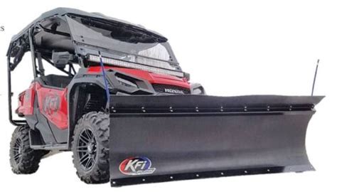 Kfi Utv Poly Blade Snow Plow Kit For Tracker Off Road