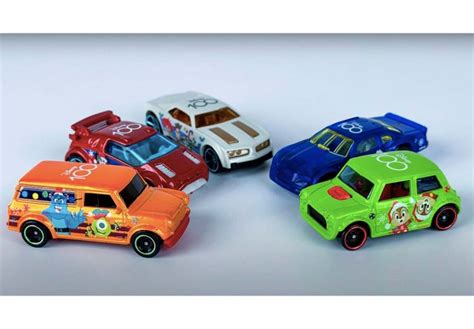 Así es la colección especial de Hot Wheels en su aniversario inspirada en Disney