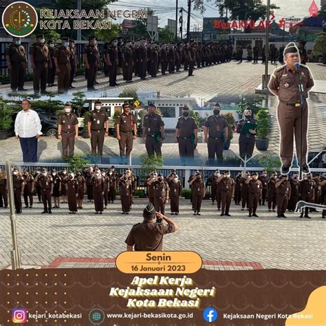 Apel Kerja Kejaksaan Negeri Kota Bekasi Kejari Kota BEKASI