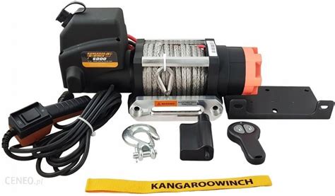 Akcesoria Off Road Kangaroo Winch Wyciągarka Elektryczna K6000 12V Lina