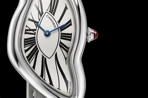 Cartier unveils a new platinum re-issue of its iconic Crash watch ...