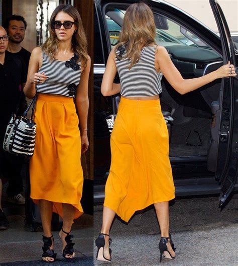 Midriff Baring Outfits: 5 Tasteful Ways to Do It Right | Midriff outfits, Jessica alba, Fashion