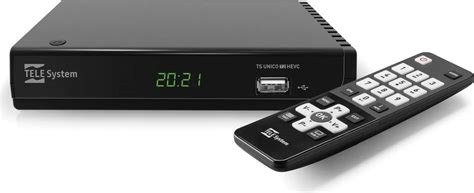 Telesystem Decoder Digitale Terrestre Dvb T Hevc Mpeg Hd Ready