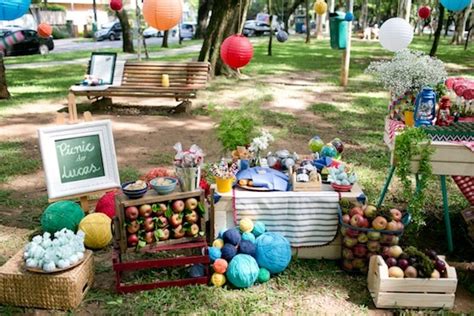 Festa Infantil Picnic no Parque Vestida de Mãe Blog sobre