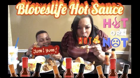 Trying Bloveslife New Hot Sauces Youtube