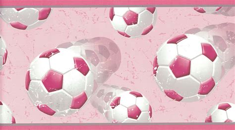 Pink Soccer Ball Wallpaper