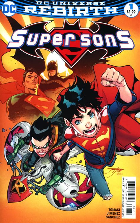 Super Sons 1 Cover A 1st Ptg Regular Jorge Jimenez Cover