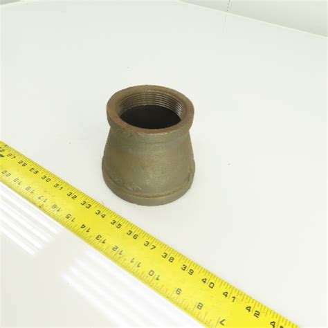 Npt X Npt Threaded Bell Pipe Reducer Malleable Iron Bullseye