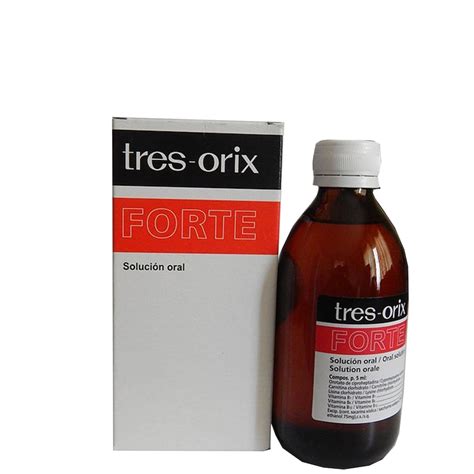 Tres Orix Forte Oral Solution Syrup Weight Gain And Appetite Etsy