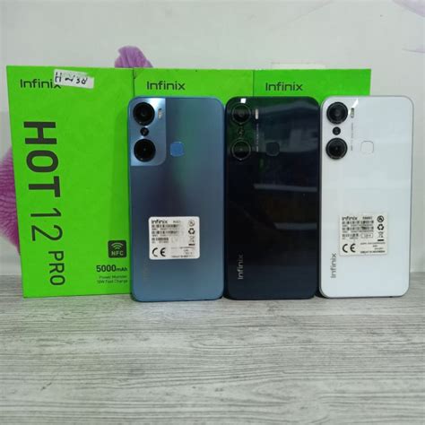 Jual INFINIX HOT 12 PRO 8 128 SECOND FULLSET Shopee Indonesia