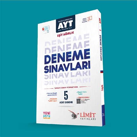 Limit Yayınları AYT Eşit Ağırlık 5 li Deneme Seti Kitap Etkisi