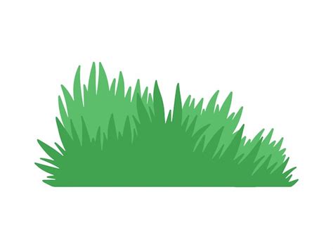 Premium Vector Grass Illustration Green Grass Landscape