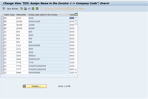 OBCA SAP Tcode C FI Maintain Table T076B