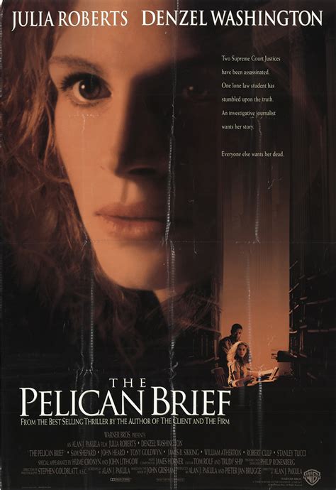 Pelican Brief, The 1993 Original Movie Poster #FFF-14784 ...