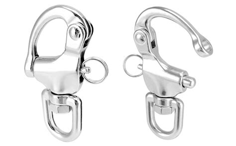 Amazon QWORK Swivel Eye Snap Shackle 4 Pack 3 5 Quick Release