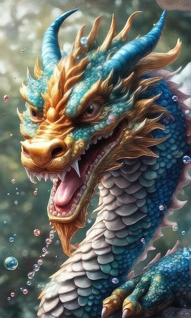 Premium Photo Majestic Chinese Dragon