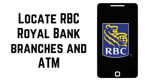 How To Locate RBC Royal Bank Branches And ATM YouTube