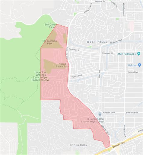 California Evacuation Zones Map